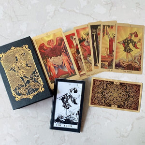 🔮Explore the Mystical World of Tarot Gold Foil Tarot🔮