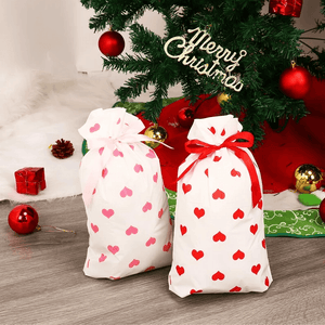 Drawstring Christmas Gift Bags（50 pcs）