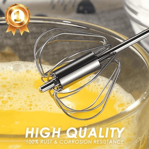 Stainless Steel Automatic Eggbeater Easy Whisk