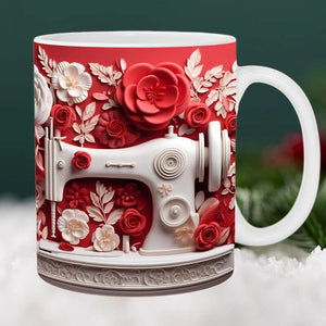 New 3D sewing machine mug🎁A good choice for Christmas gift