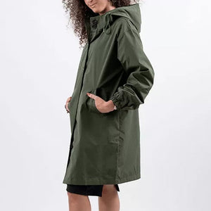 Temperament Waist Long Sleeve Coat