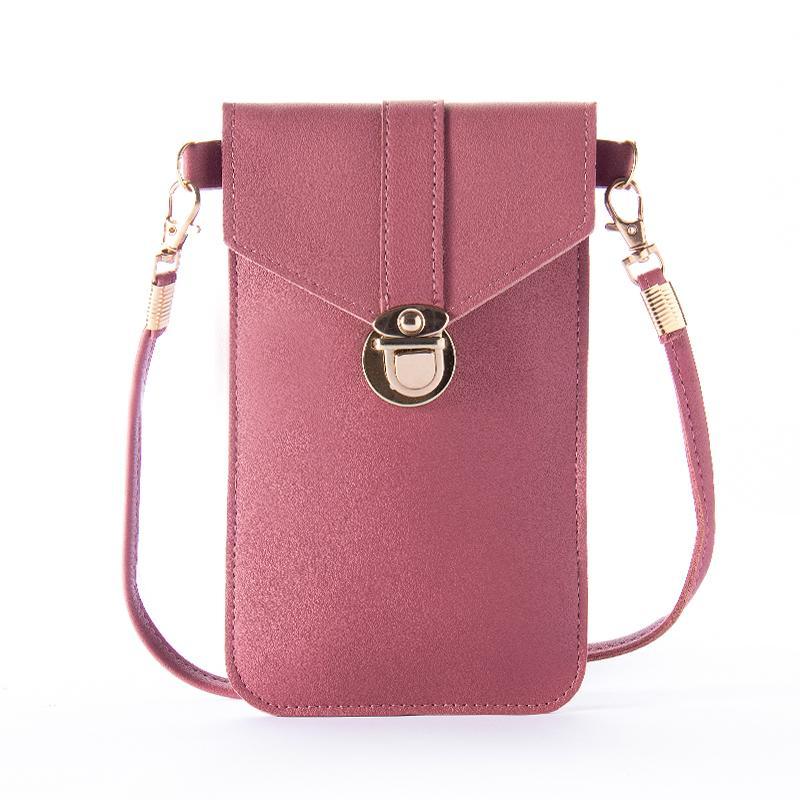 Touchable PU Leather Change Bag