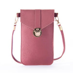 Touchable PU Leather Change Bag