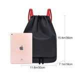 Drawstring Backpack with Shoe Box