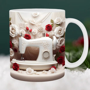 New 3D sewing machine mug🎁A good choice for Christmas gift