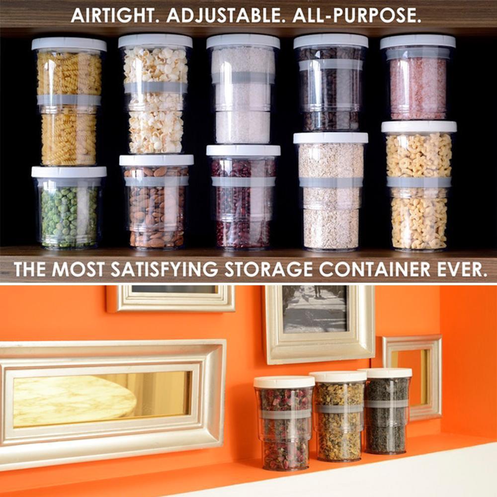 Airtight Adjustable Storage Container