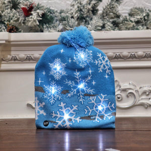 Christmas LED Light Knitted Beanies