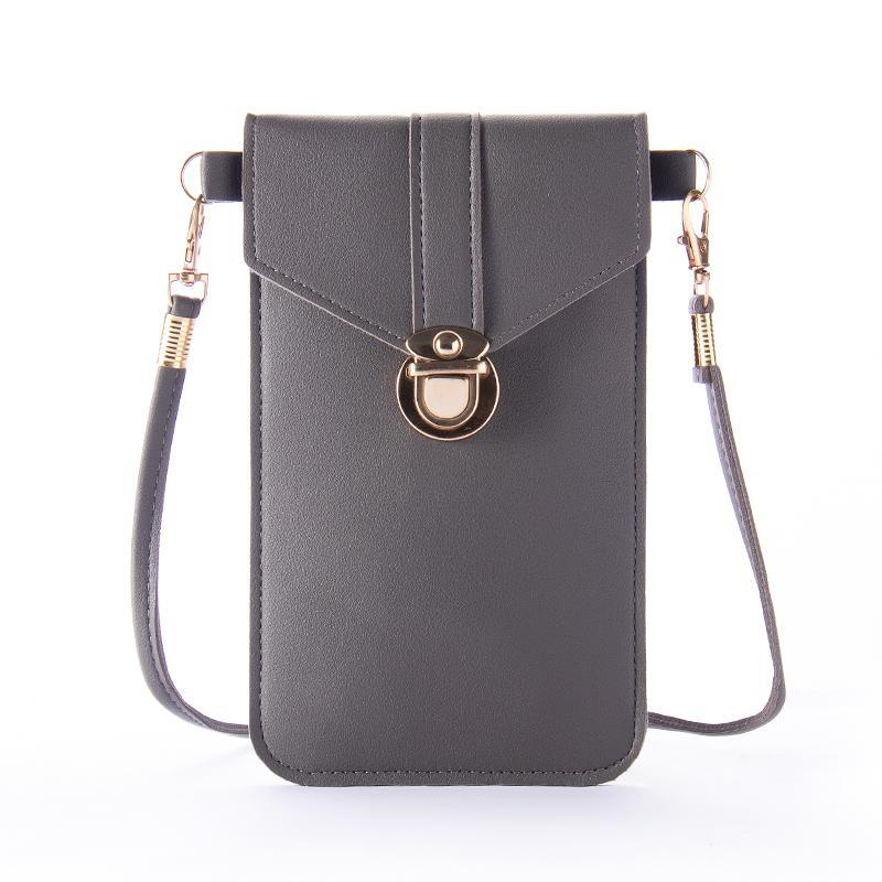 Touchable PU Leather Change Bag