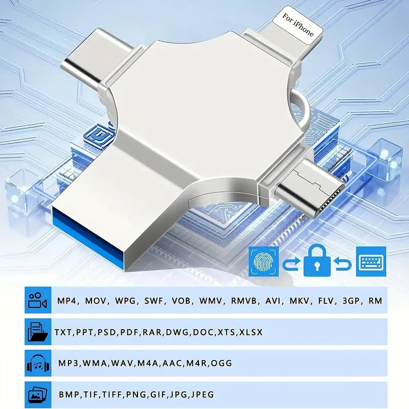 4 in 1 USB 3.0 Flash Drive