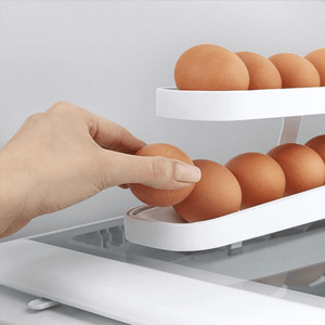 2023 New Automatic Roll-Down Double-layer Egg Dispenser