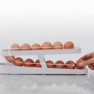 2023 New Automatic Roll-Down Double-layer Egg Dispenser