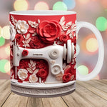 New 3D sewing machine mug🎁A good choice for Christmas gift