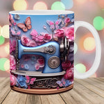 New 3D sewing machine mug🎁A good choice for Christmas gift