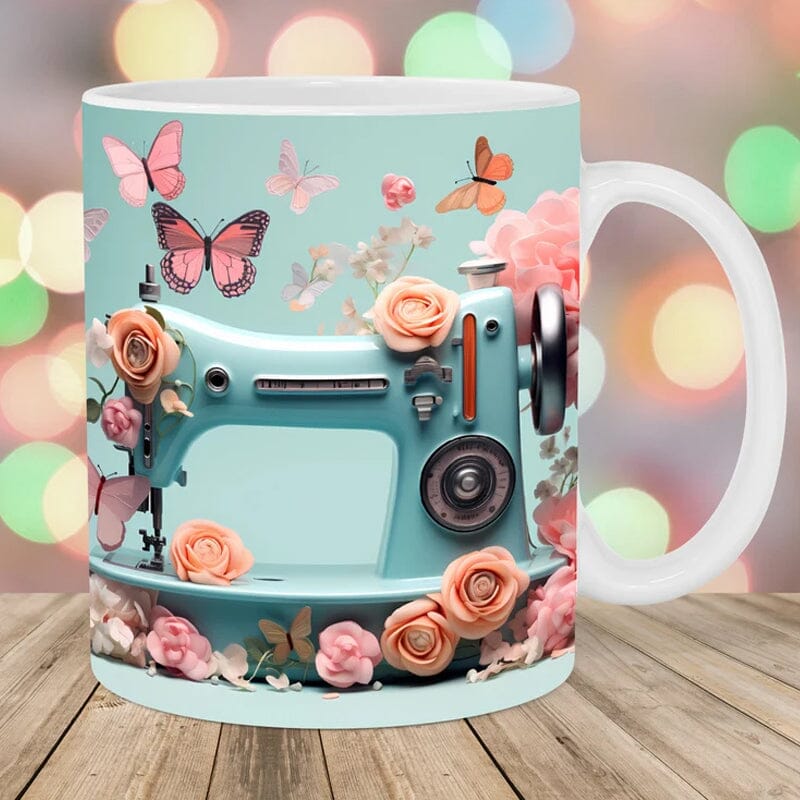 New 3D sewing machine mug🎁A good choice for Christmas gift