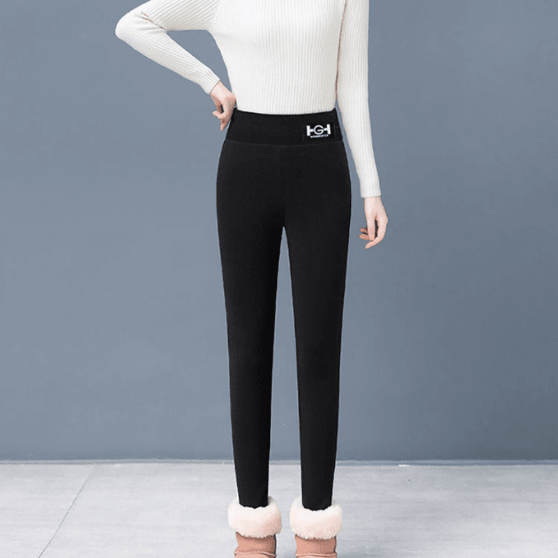 Women’s Fashionable Thermal Cashmere Slim Pants