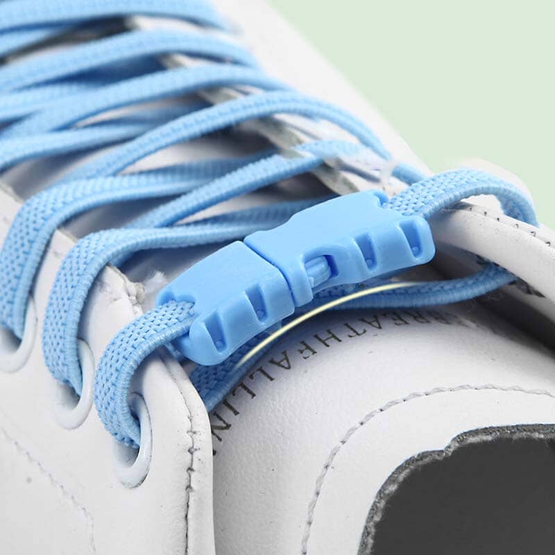 Lazy Shoelaces with Buckles