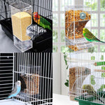 Automatic No-Spill Transparent Bird Feeder