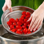 Multi-function Stainless Steel Steamer Drain Basket