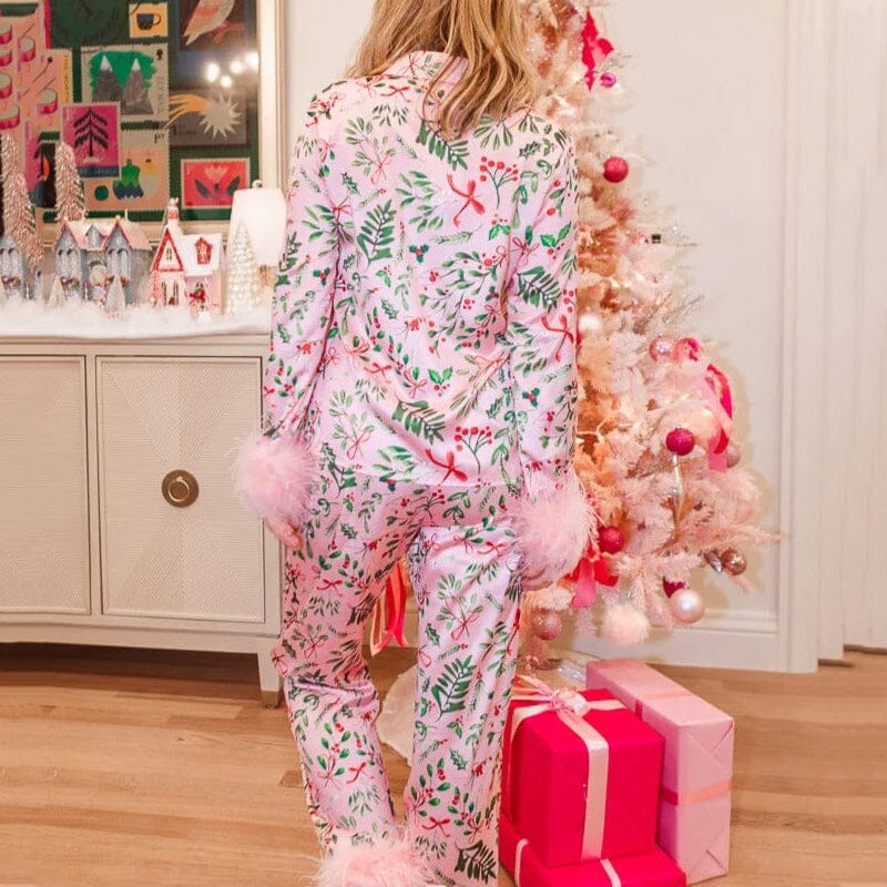 Santa Pajamas Set