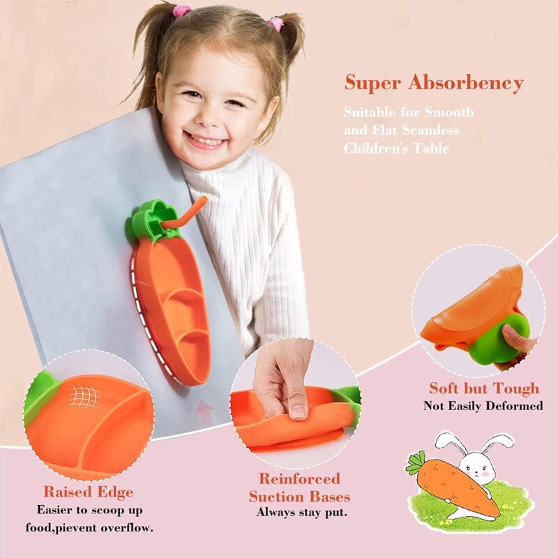 Toddler Plates with Suction