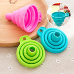 Kitchen Folding Silicone Funnel