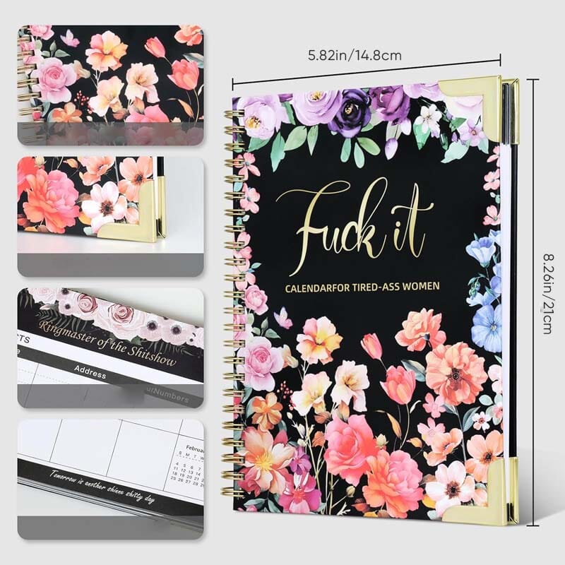 F*ck It 2025 Planner for Tired-Ass Women