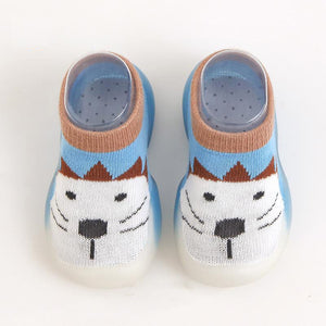 Adorable Animals Non-Slip Baby Shoe-Socks