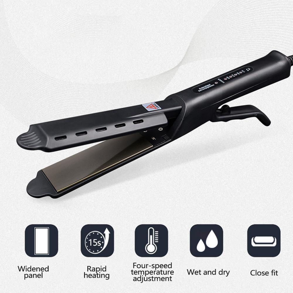 Ceramic Tourmaline Ionic Flat Iron Hair Straightener