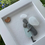 Sea Glass Art Sympathy Gift