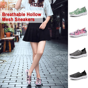 Breathable Hollow Mesh Sneakers