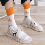 Duck Printed Cartoon Cute Socks