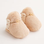 Baby Caricature Plush Cotton Shoes