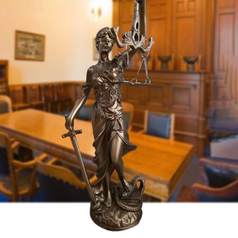 Goddess of Justice Statue Decoration