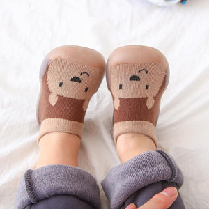 BabyFeet Adorable Animals - Non-Slip Baby Shoe-Socks