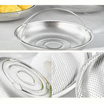 Multi-function Stainless Steel Steamer Drain Basket