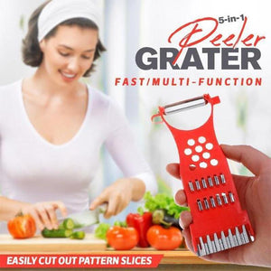 5-in-1 Peeler Grater