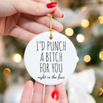 Funny Christmas Ornament Gift