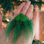 HAIRY GRINCHY BALL CHRISTMAS ORNAMENT