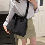 Ultra-Light Casual Large Capacity Messenger Bag with Pendant