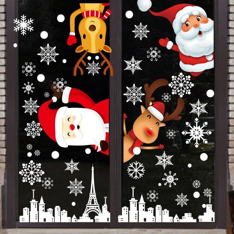 Christmas window sticker