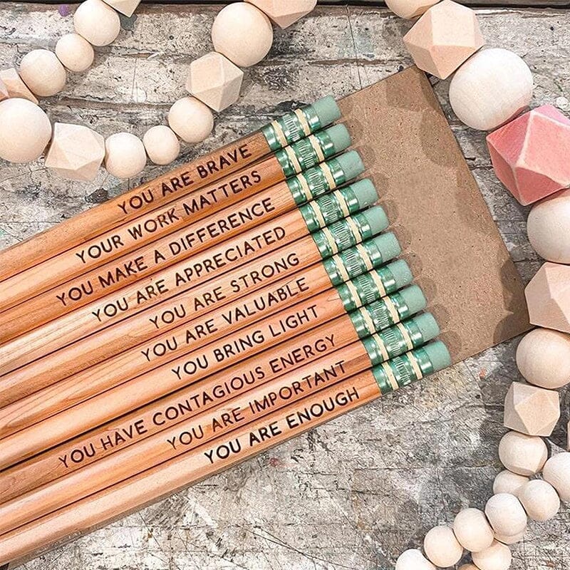 Affirmation Pencil Set✏️ (10Pcs)