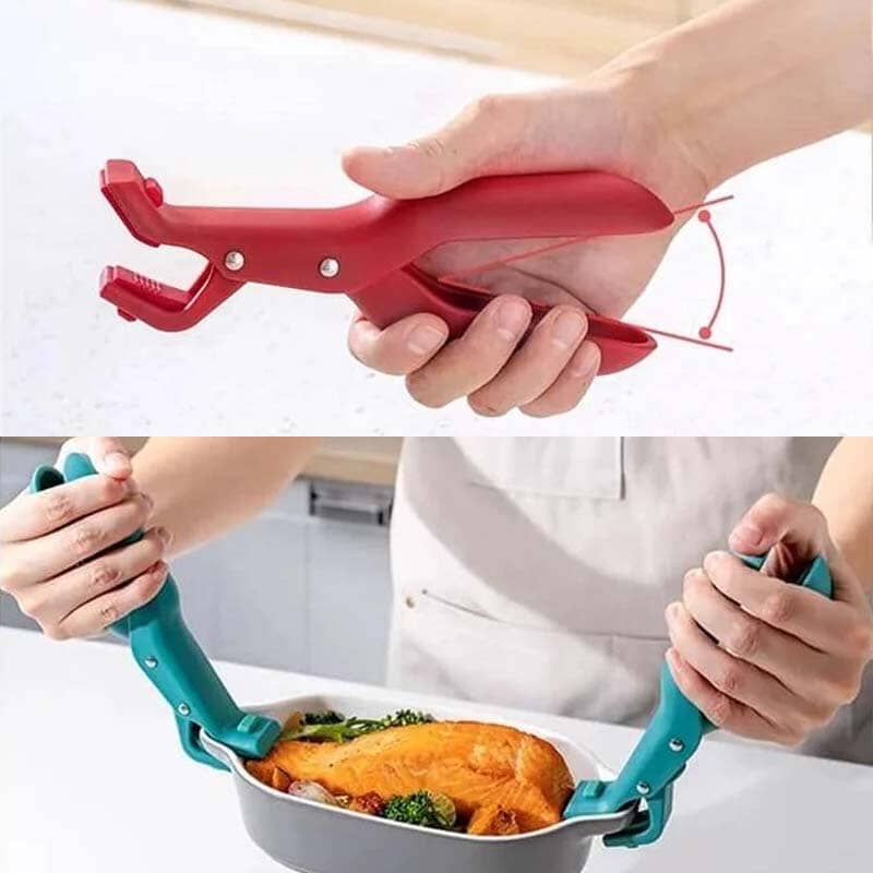 Multi-Purpose Anti-Scald Bowl Holder Clip for Kitchen