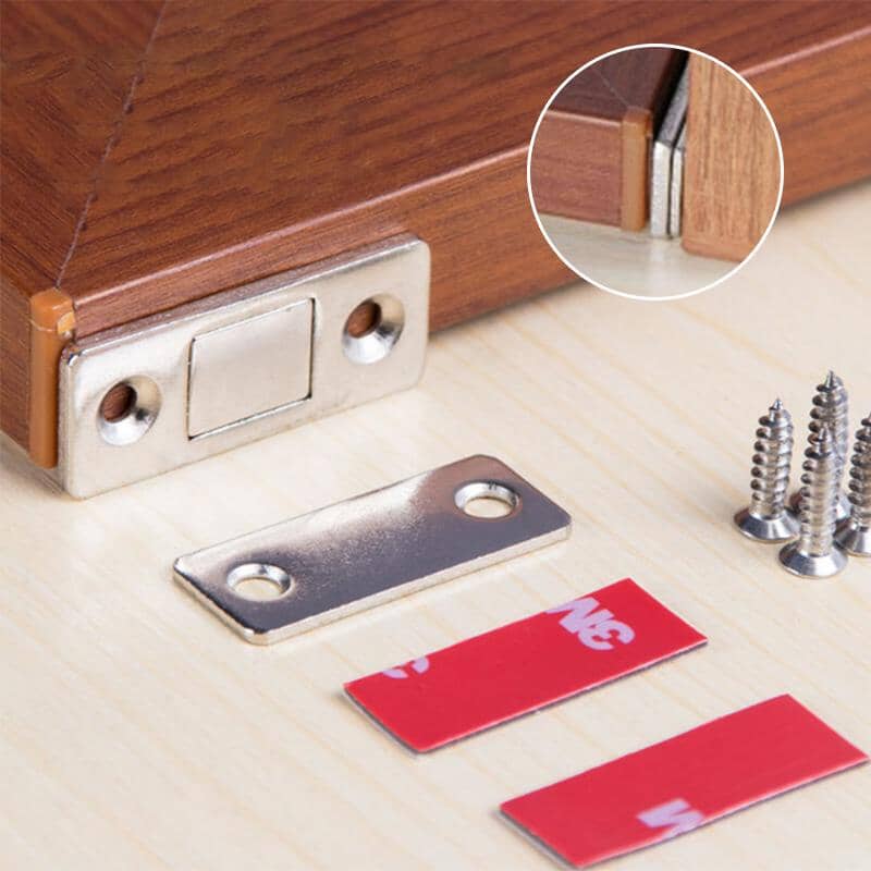 🔥-Hole-free magnetic door closer（👍BUY 3 GET 3 FREE）