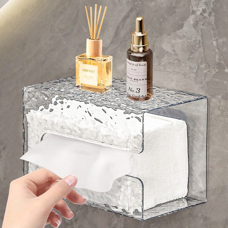 Multifunctional glacier pattern tissue box