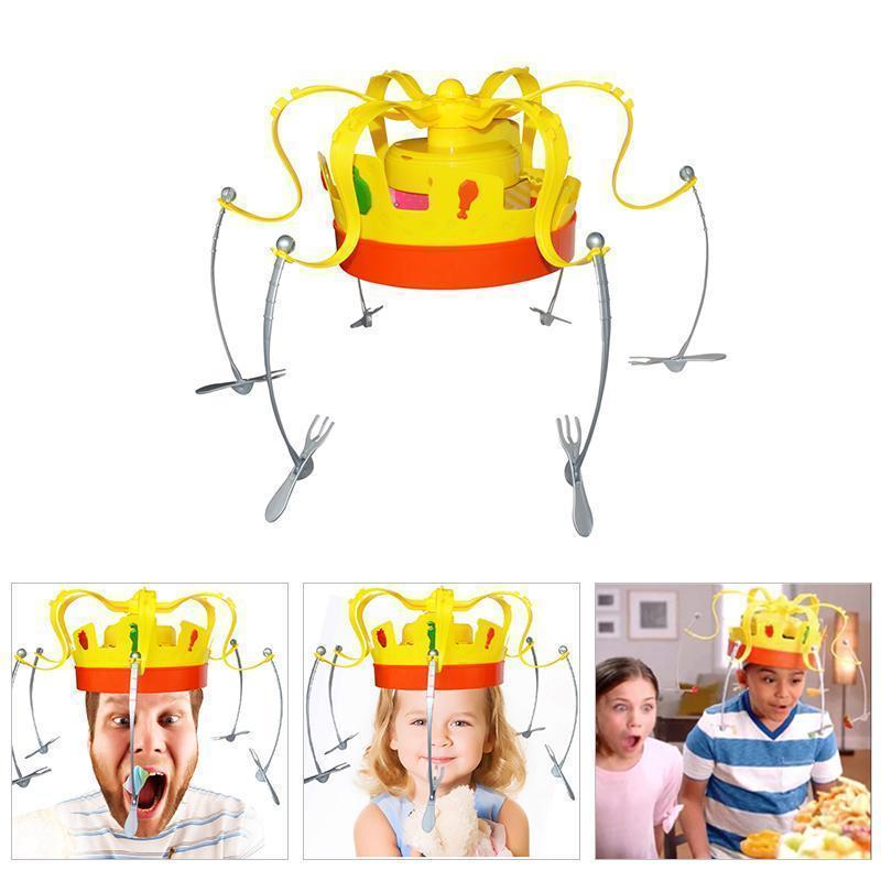 Food Game Hat Funny Tricky Party Crown Type Toys