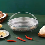 Multi-function Stainless Steel Steamer Drain Basket