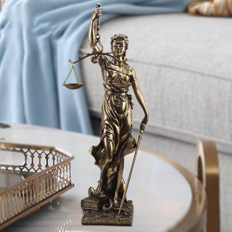 Goddess of Justice Statue Decoration