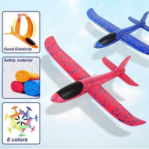 Foam Plastic Flying Glider Airplane(2PCS)