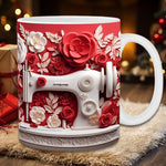 New 3D sewing machine mug🎁A good choice for Christmas gift