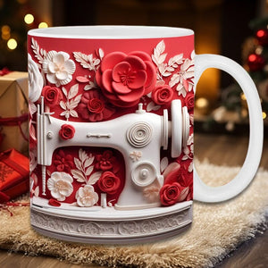 New 3D sewing machine mug🎁A good choice for Christmas gift